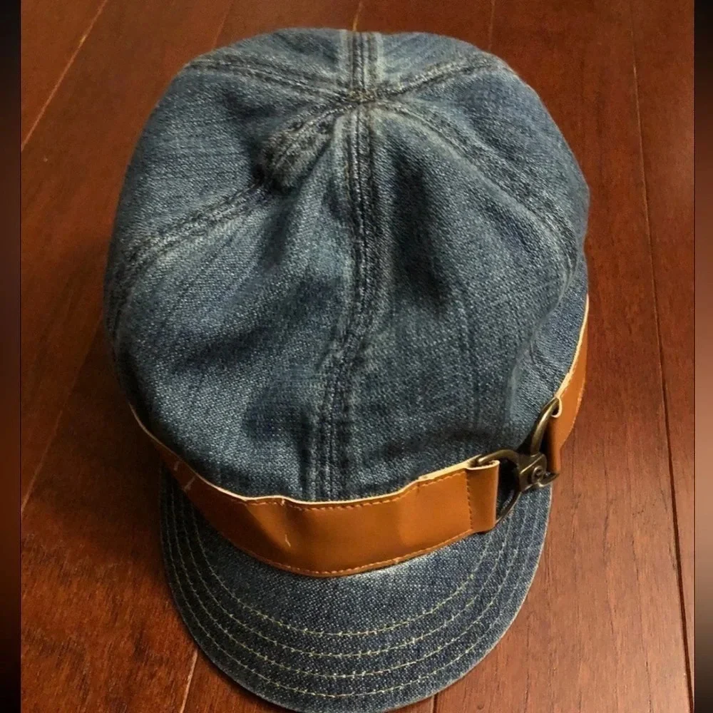 Gap Toddler hat jean cap M/L